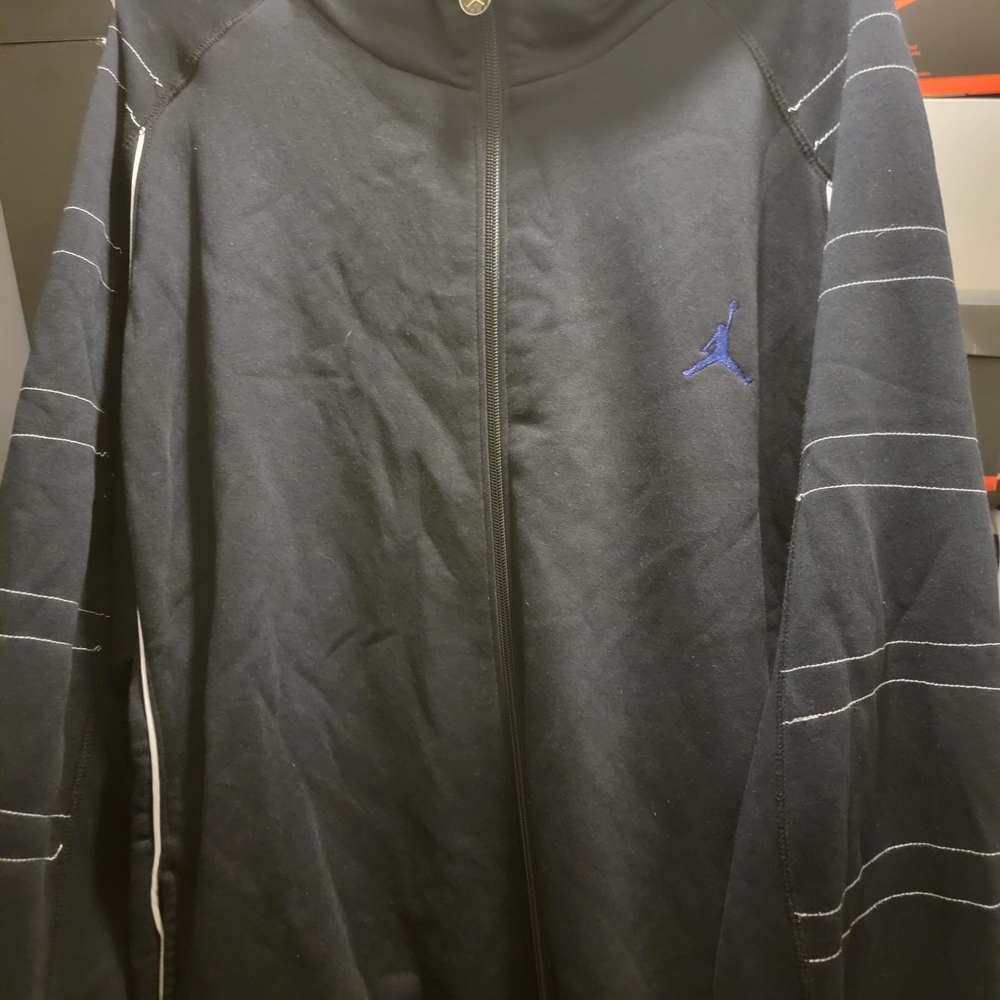 !!! LIKE NEW Mens Jordan Retro 11 Black/White Hoodie Size 3xl !!!
